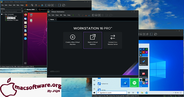 VMware Workstation 16.2.3 Crack With License Key 2022 Free Download